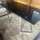 Table de salle à manger (ou bureau) moderniste dans le style de Renato