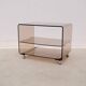 Table d’appoint de michel dumas pour roche bobois en plexiglas, 1970