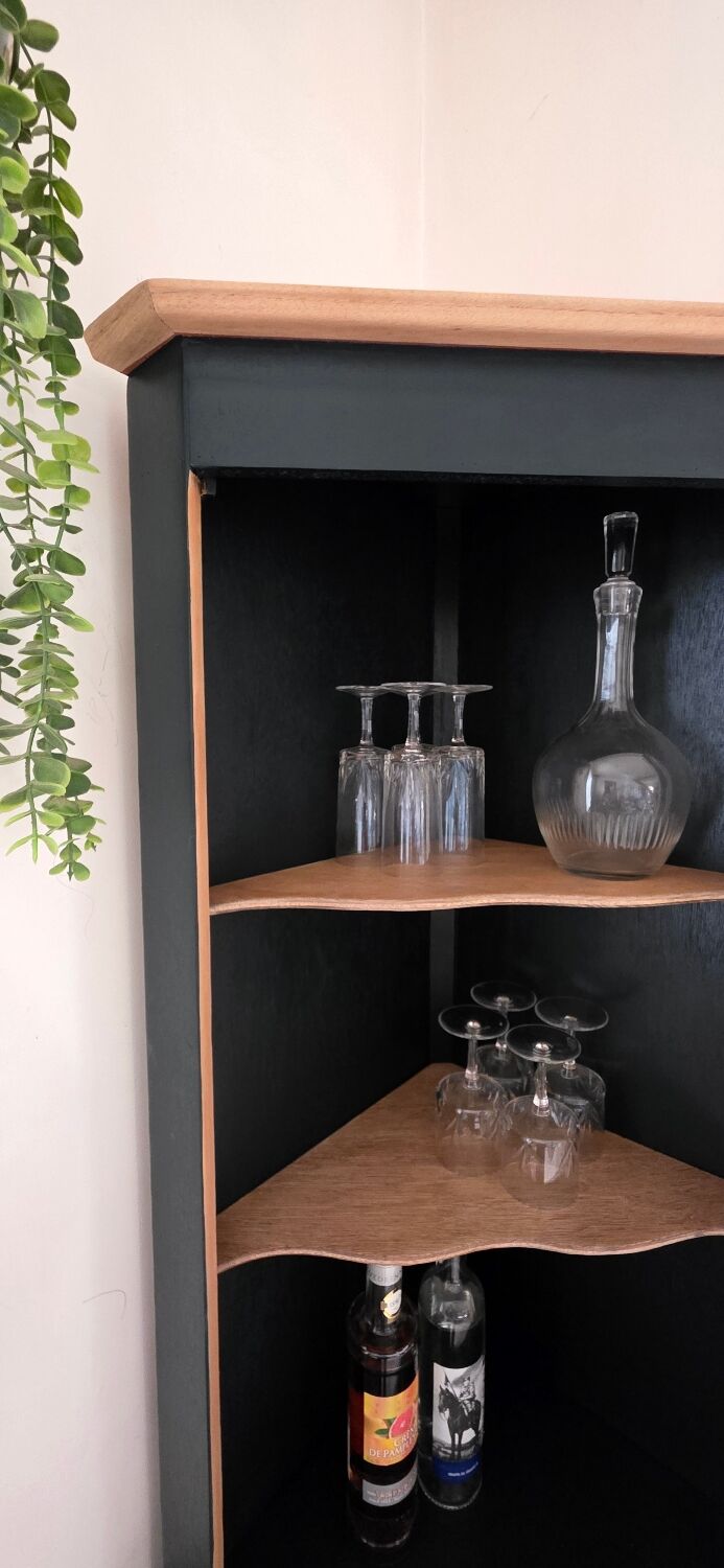 Cypress green sideboard