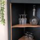 Cypress green sideboard