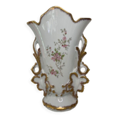 Vase bridal church old painted hand deco globe glass