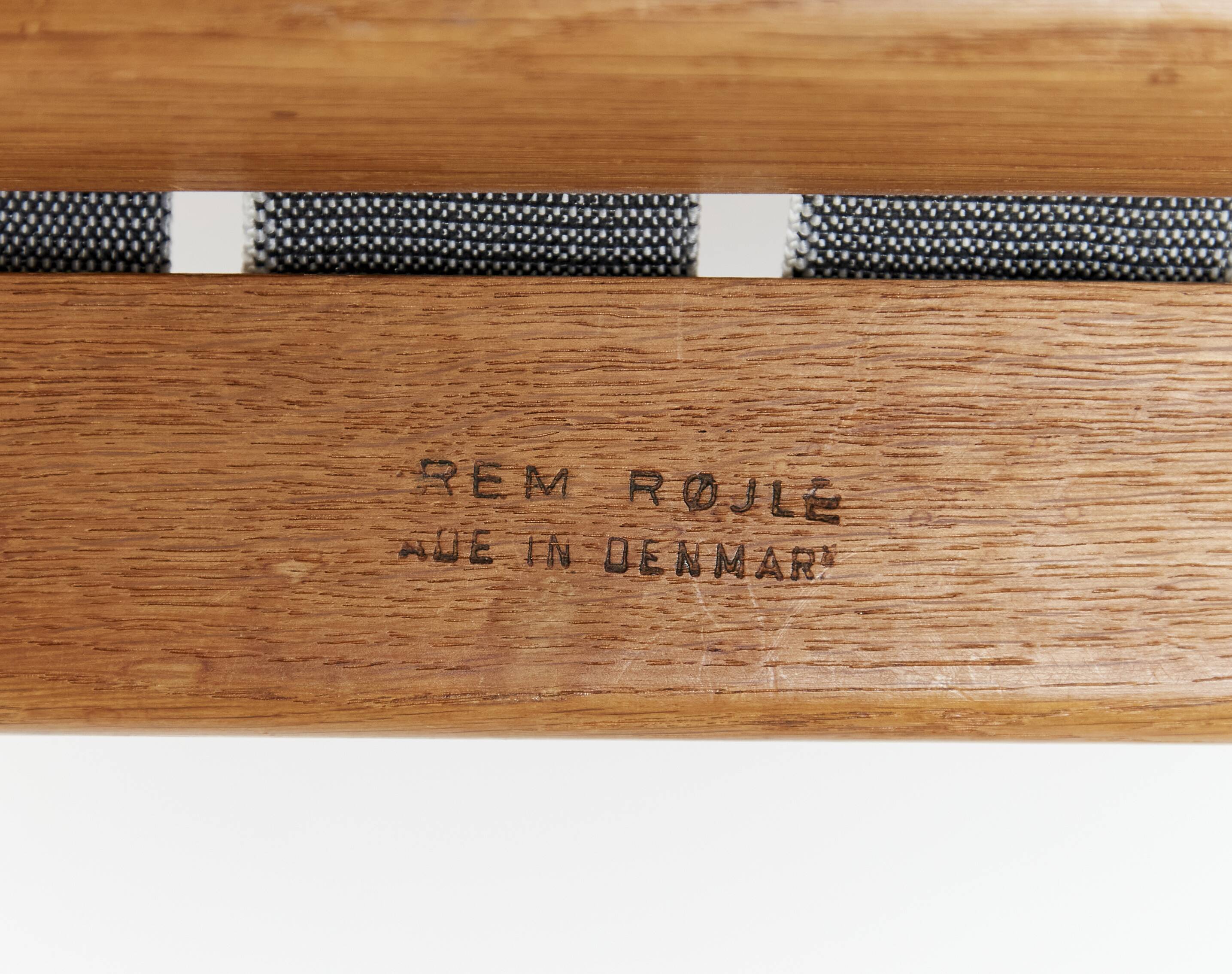 Fauteuil Poul M.Volther en chêne n°390 pour Frem Rojle