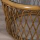 Vintage 1970s Italian design bamboo coffee table