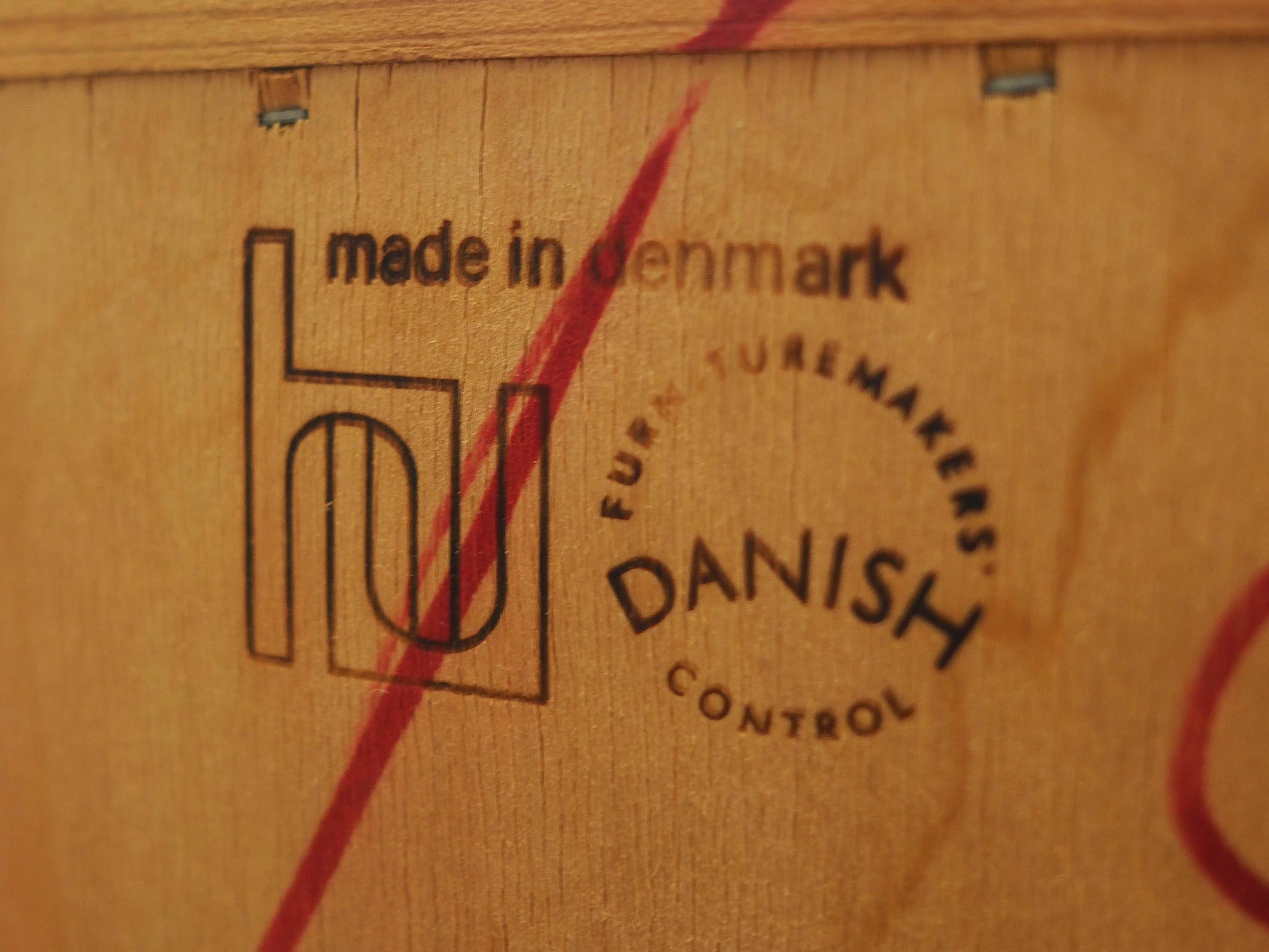 Rosewood cabinet, Danish design, 1970s, designer: Carlo Jensen, manufacture