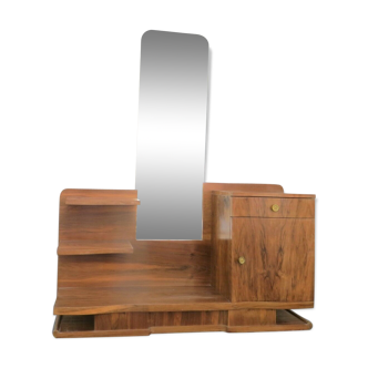 Art Deco dressing table 30's with asymmetrical structure