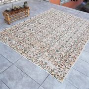 Tapis de zone vintage turc fait main sku v332