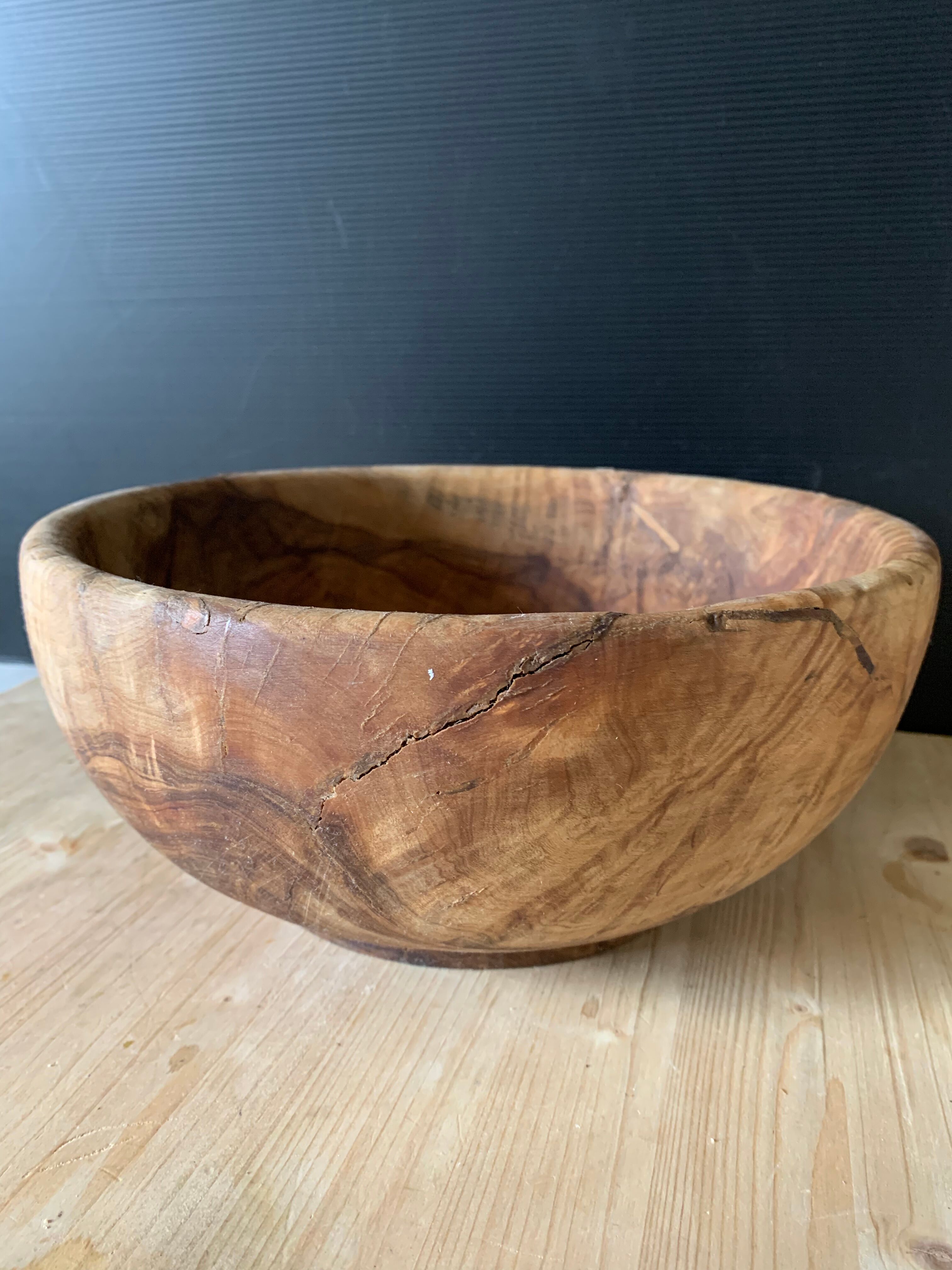 Saladier en bois