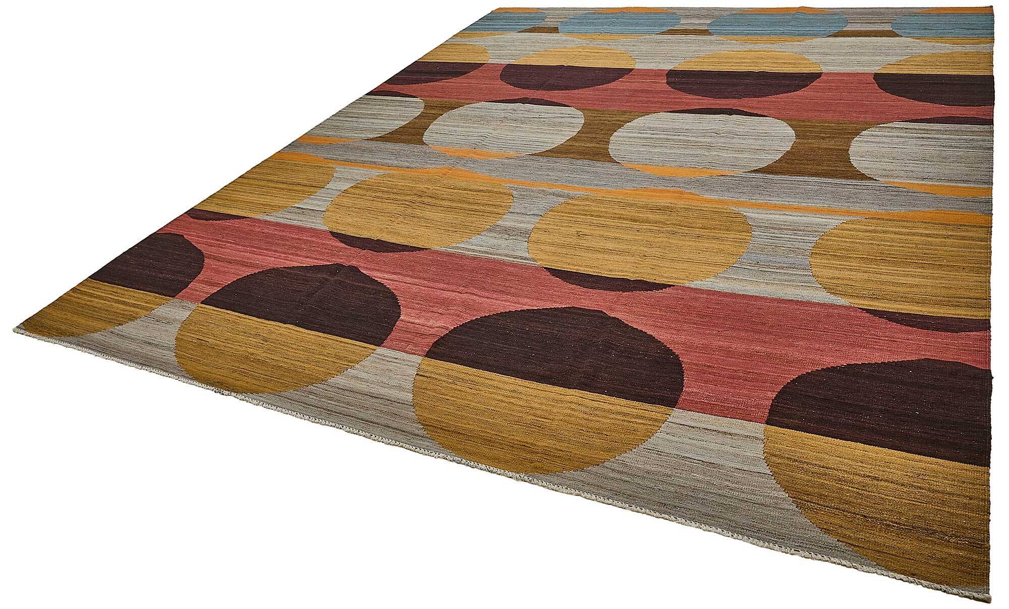 Contemporary Tribal Decorative Kilim 313 cm x 423 cm