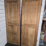 Paire de portes de placard ancienne
