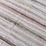 5x8 Handmade Turkish Vintage Kilim Rug, 166x257Cm