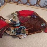 1950s glazed ceramic dish