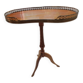 Mahogany tripod pedestal table
