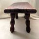 Tabouret bois vintage