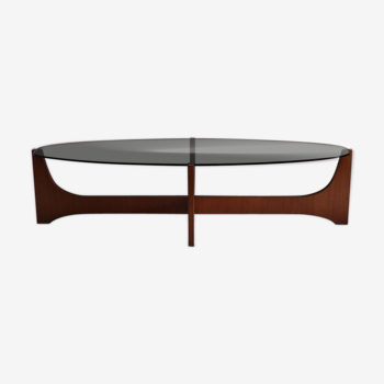 Scandinavian coffee table Hugues Poignant 1960