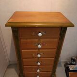 Chiffonnier en pin 6 tiroirs
