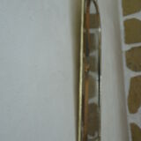 Wall mirror shape window edge brass 18x35cm