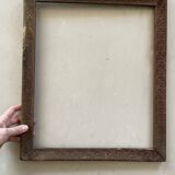 Old carved wooden frame 40x47cm