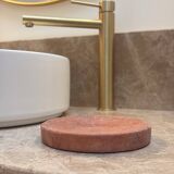 travertine valet tray, decorative red travertine tray