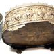 Old planter decorations medallion brass / bronze deco flower garden
