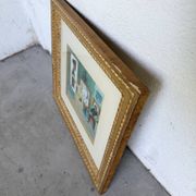 Huile modèle nue encadrée