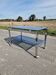 1970s chrome and smoked glass coffee table