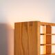 Paire de lampes murales en pin produites par Alda Sweden