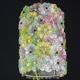 Amazing Vintage Multicolor Murano Glass Flower Chandelier by Seguso