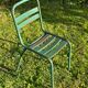 Chaise Tolix verte 1960