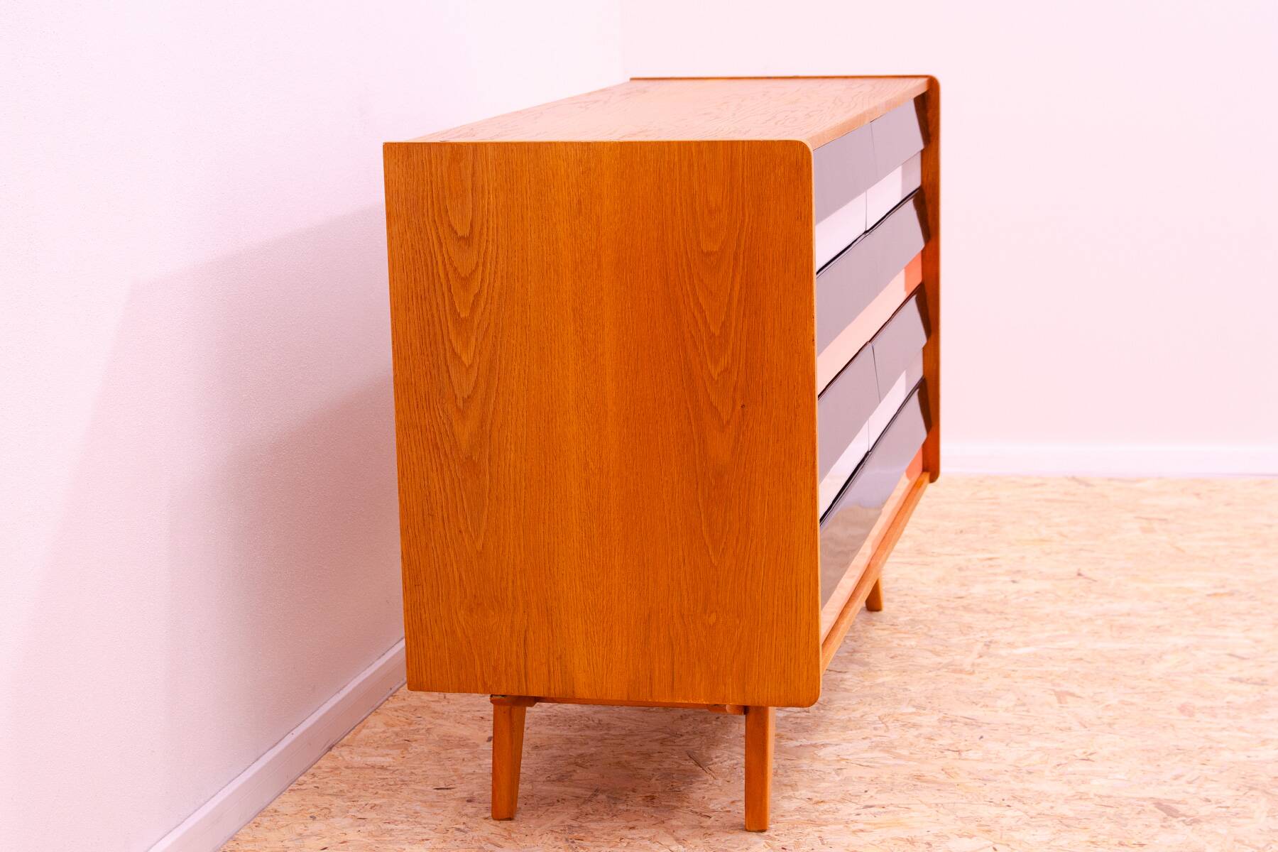 Commode vintage U-458 par Jiri Jiroutek, Tchécoslovaquie, 1960
