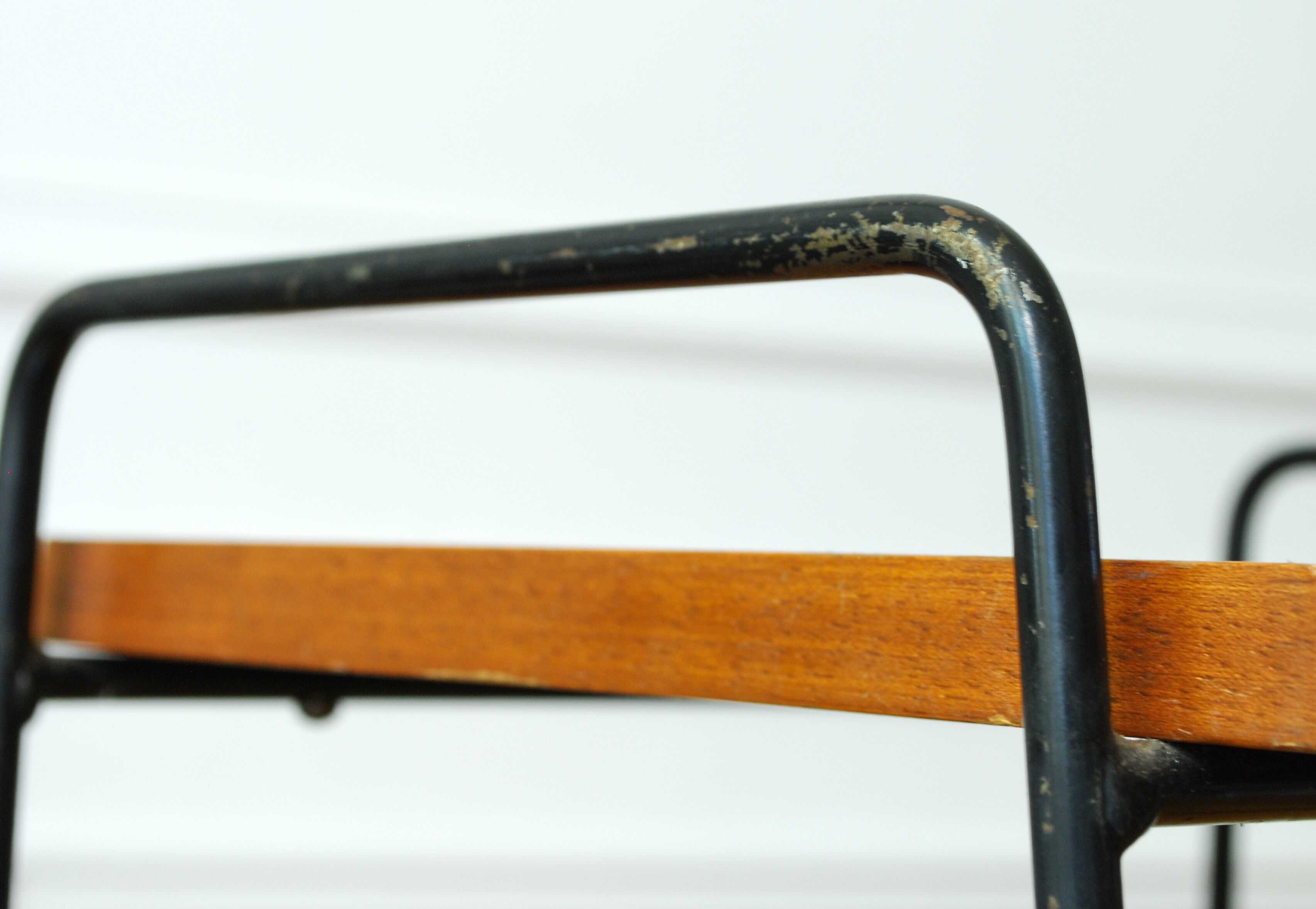 Table d'appoint bois et métal