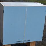 Blue formica buffet