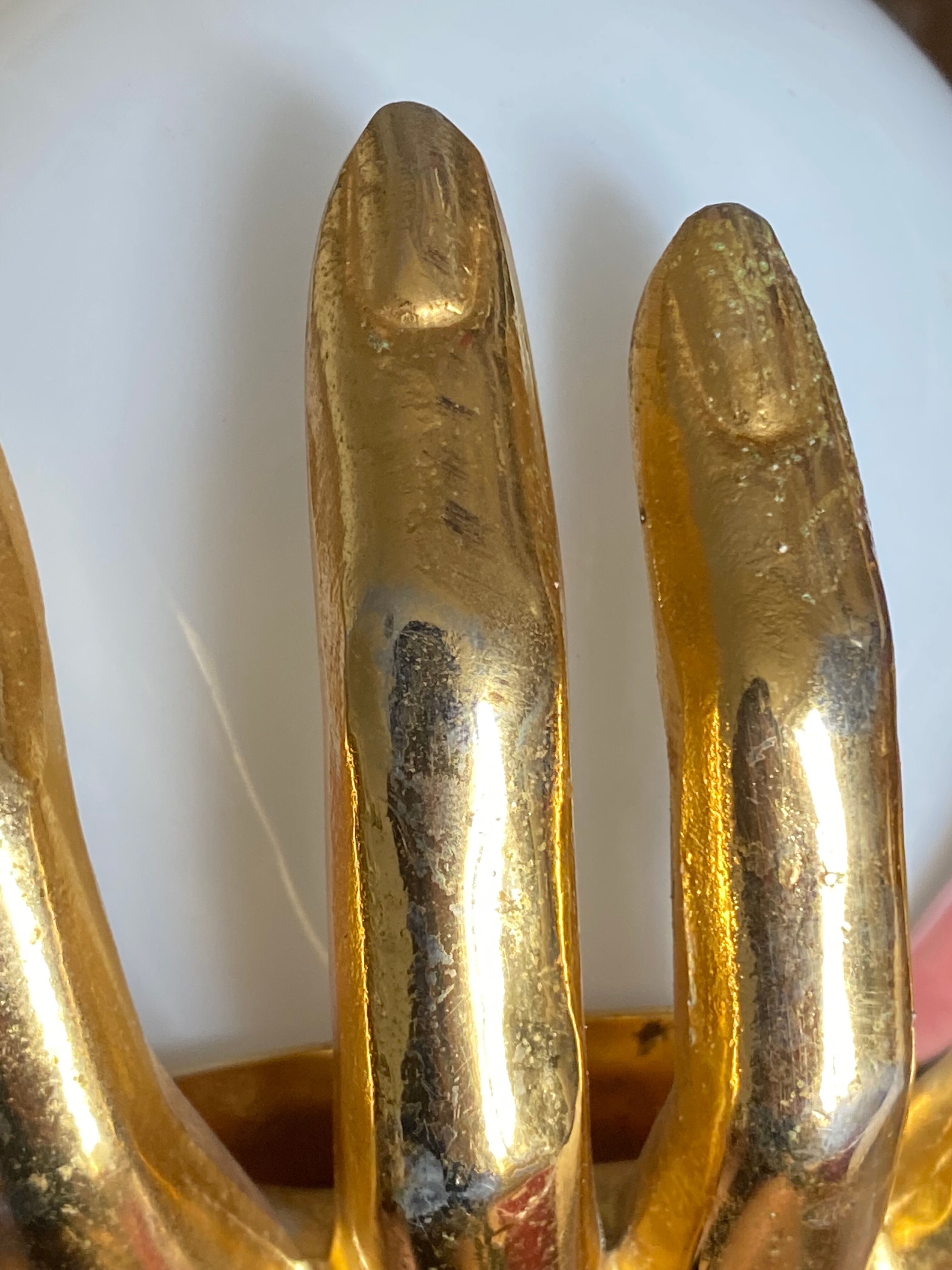 Pair of Arlus hand sconces