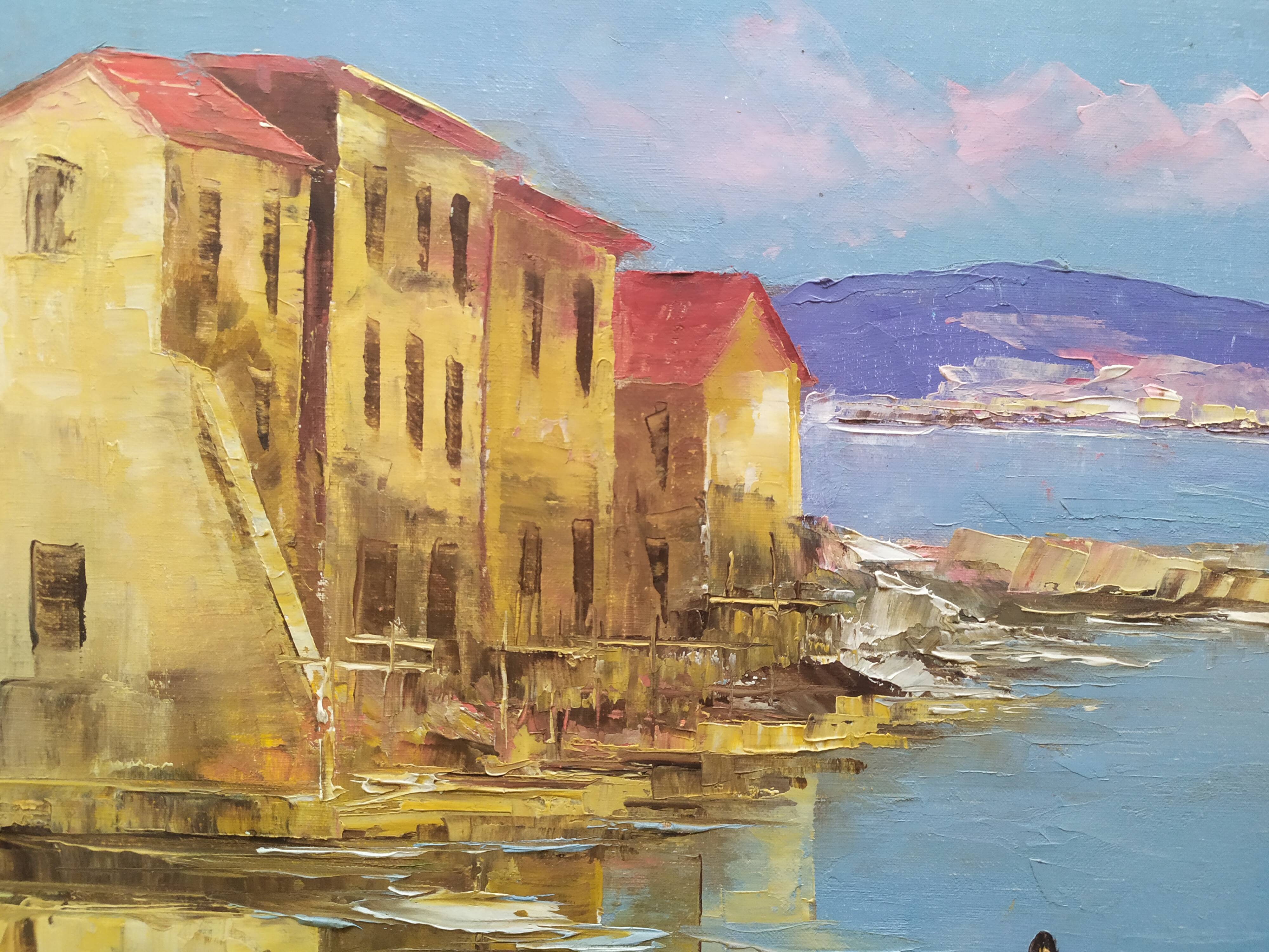 Huile sur toile