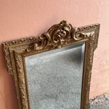 Napoleon type mirror with pediment