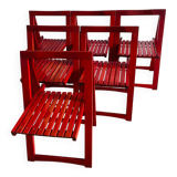 6 Trieste chairs by Aldo Jacober