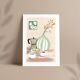 Illustration " Café à l'italienne" A4