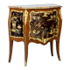 Louis XV style jumping chest of drawers, circa 1950