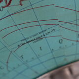 Luminous globe taride glass 1966