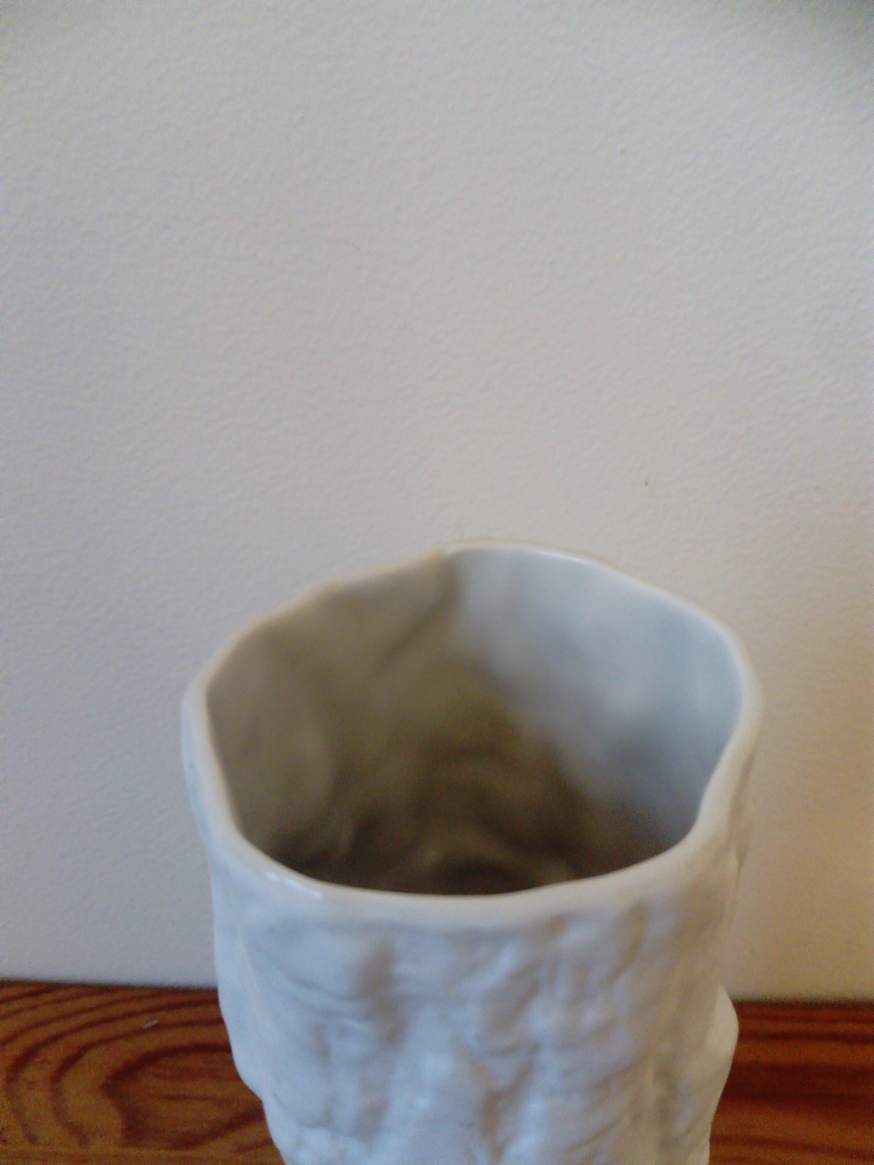 Bareuther Germany Bisque Porcelain Vase
