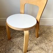 N65 children's chairs by Alvar Aalto for Artek, Finland 1960-70
