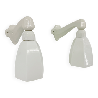 Art Deco porcelain wall lights