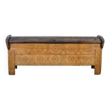 Coffre de berger ancien, années 1850