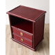 Vintage Dal Vera bedside table in bamboo and wicker, 1970