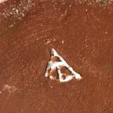 Vintage vase in enamelled ceramic