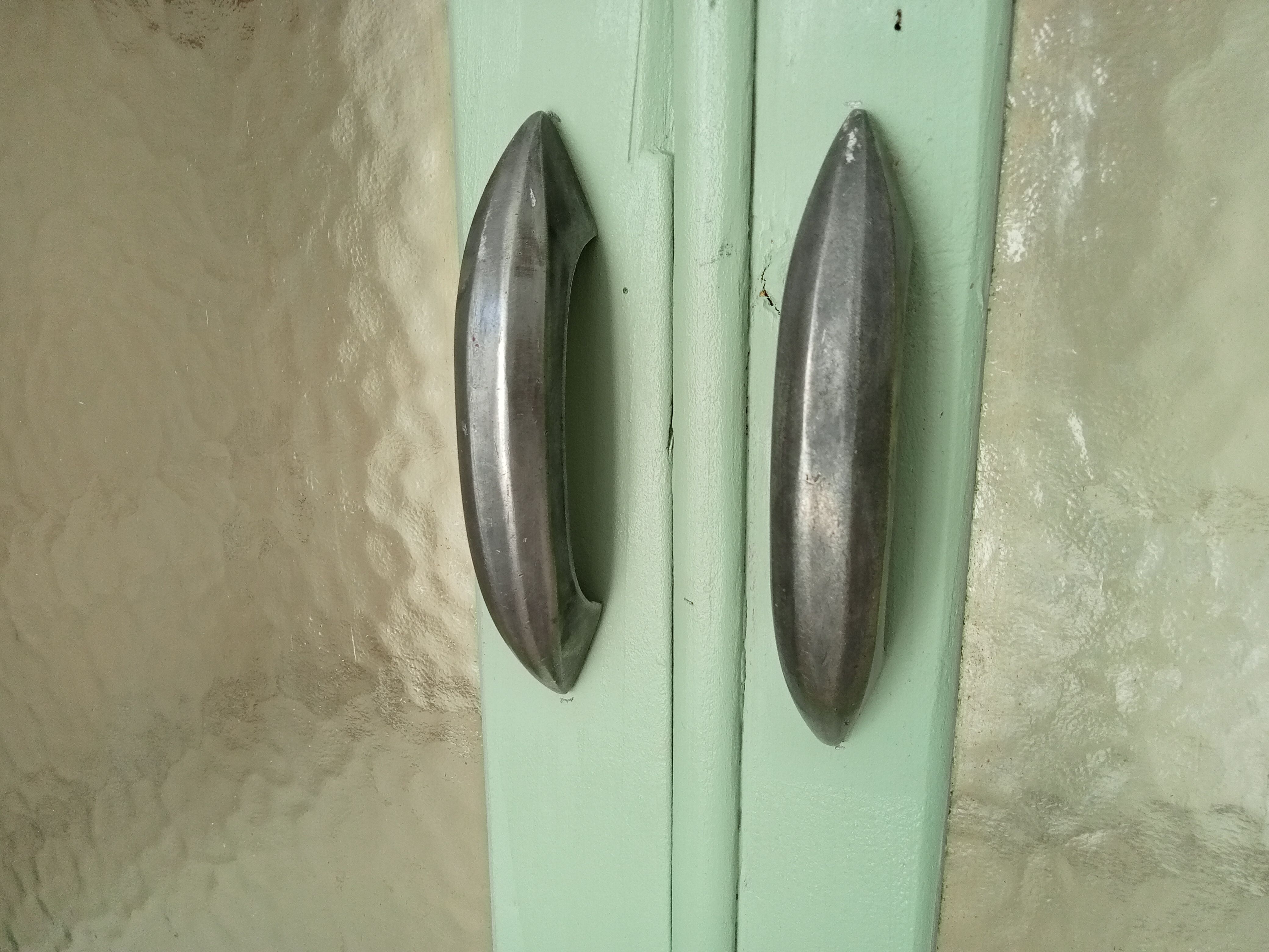 Art Deco glass cabinet 50s