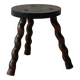 Tabouret tripode en bois