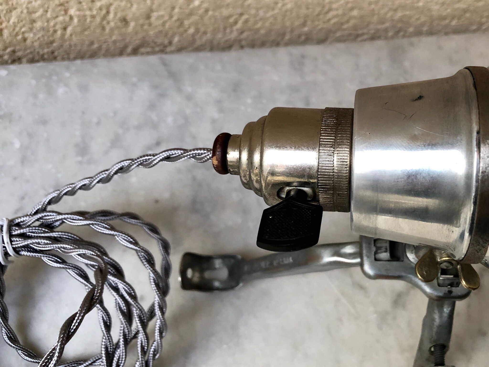 A.E.Cremer vintage 1960s cinema spot projector lamp