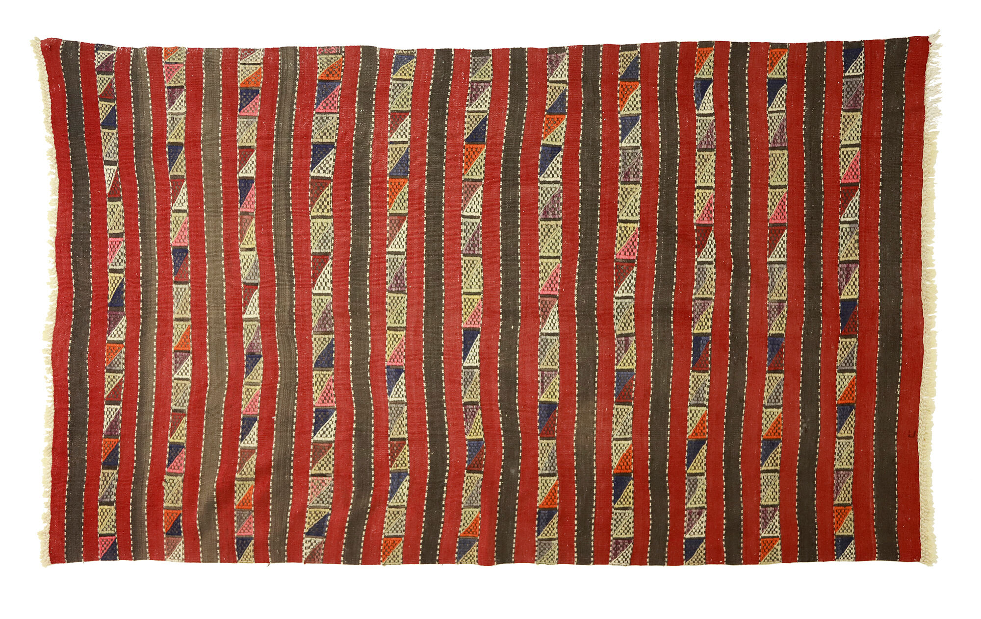 Anatolian handmade kilim rug 260 cm x 160 cm