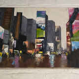 Painting work Square time