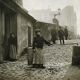 Photography, "Montmartre, Alley of the Fog", Paris, 1902 / NB / 15 x 15 cm